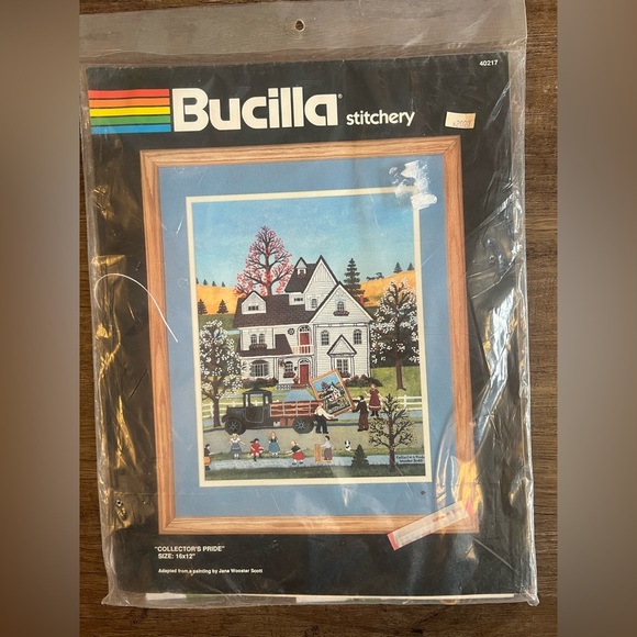 Bucilla "Collectors Pride" #40217 Cross Stitch Kit 16" x 12" New - Picture 1 of 4